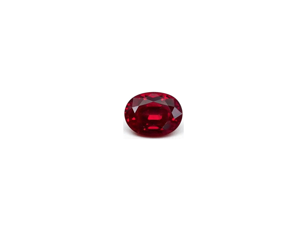 RUOV001 · Pigeon Blood Ruby · Oval · 5.5*7 mm · 1.44 ct