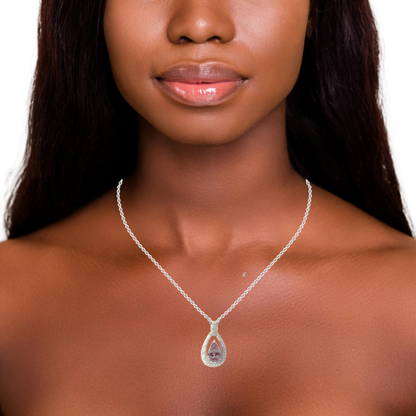 9K Gold Alexandrite Pendant