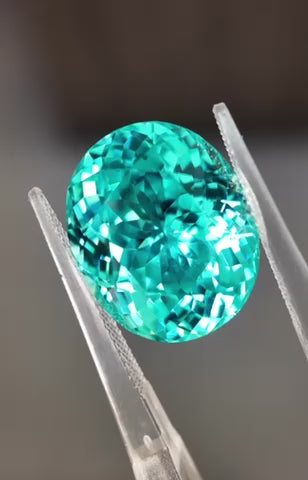 Lab Grown Paraiba Color 38ct